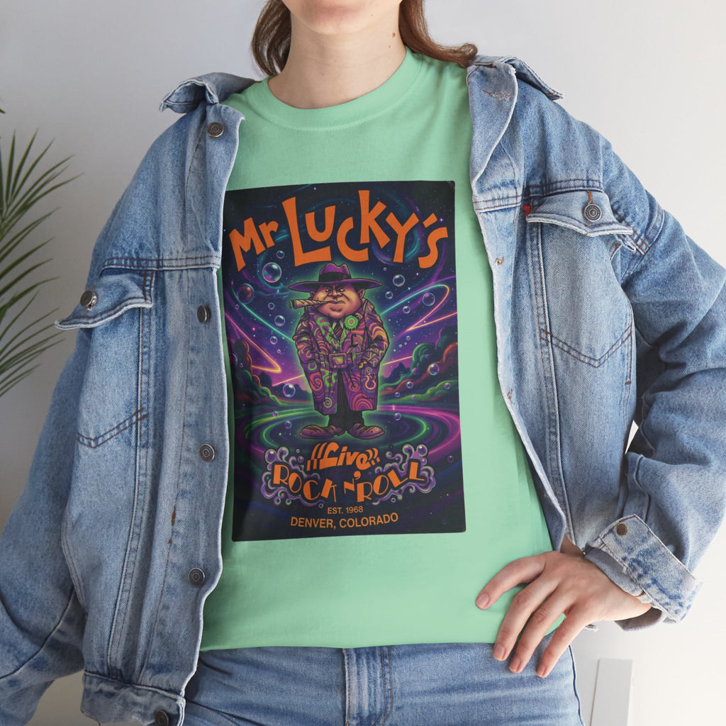 Mr Luckys black light acid trip - vintage Metro Denver gear