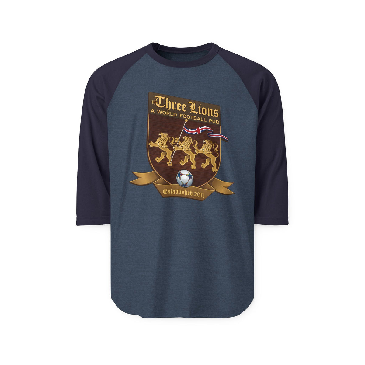 THREE LIONS PUB - Baseball Shirt