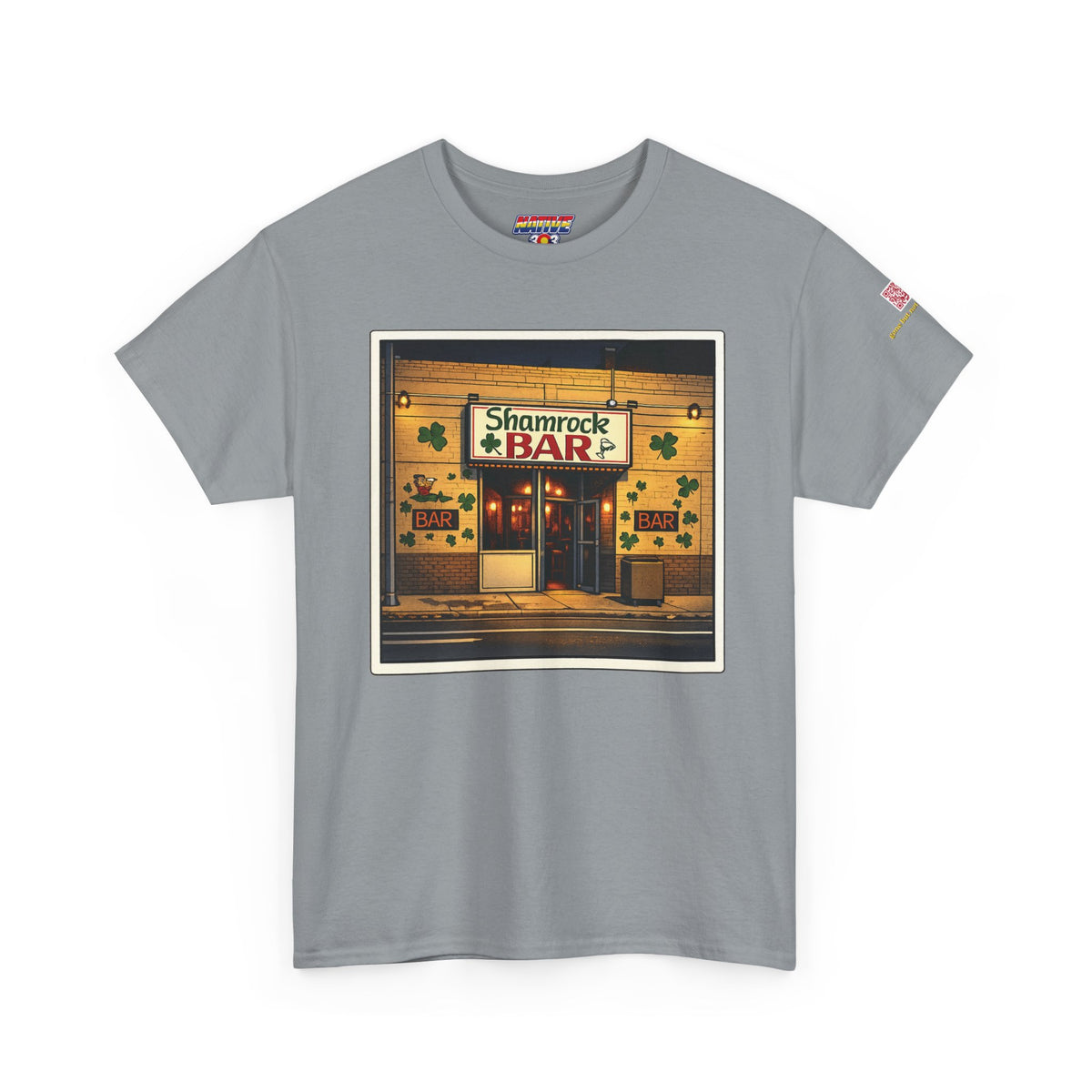 Shamrock Bar (nightscene) - vintage Colorado gear