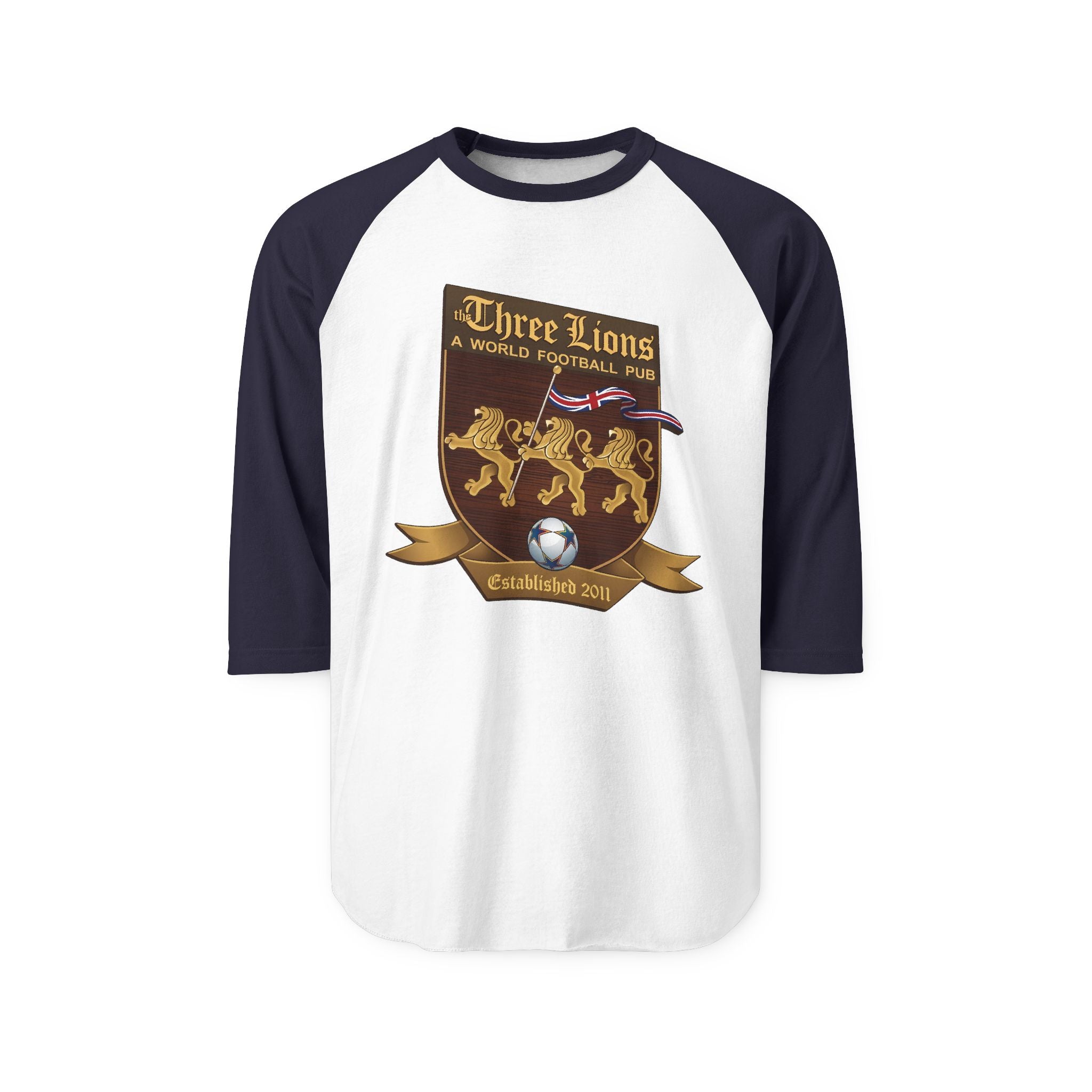 THREE LIONS PUB - Baseball Shirt