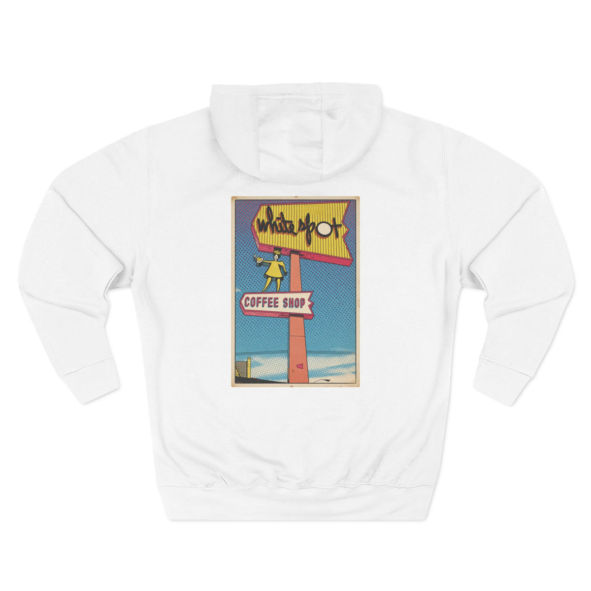 THE WHITE SPOT sign Hoodie