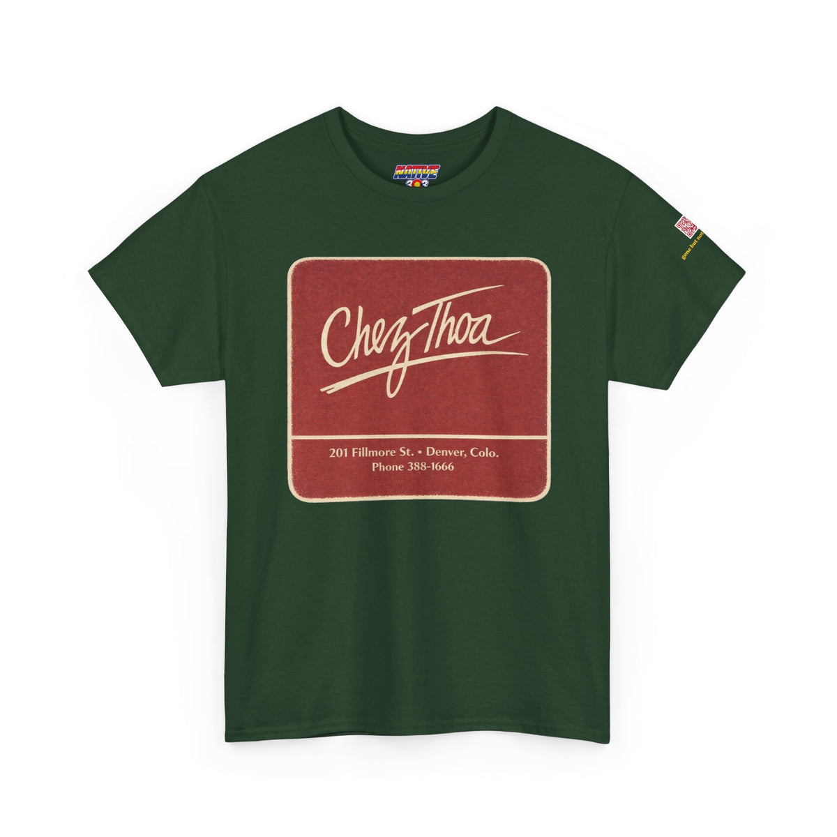 Chez Thoa restaurant - vintage Denver gear