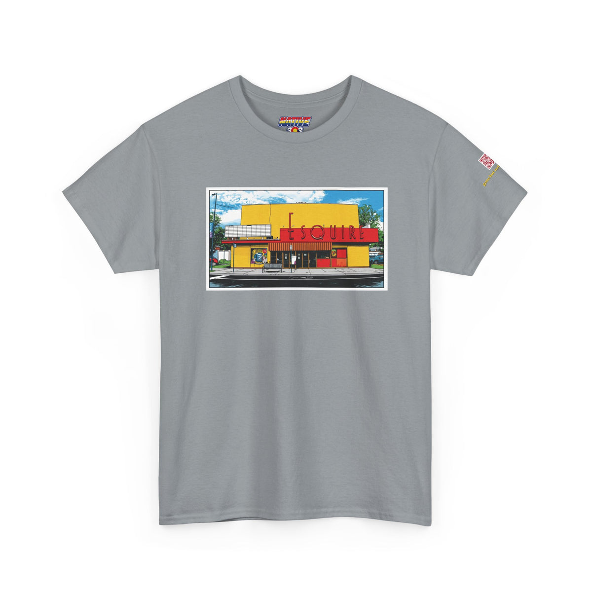 Esquire Theater pop art - vintage Denver gear