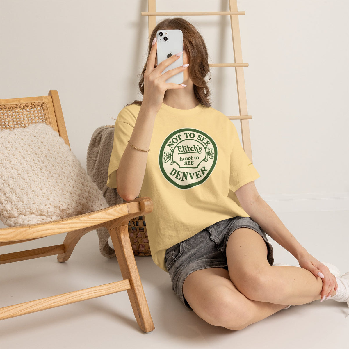 Elitch Gardens GREEN - vintage Denver gear