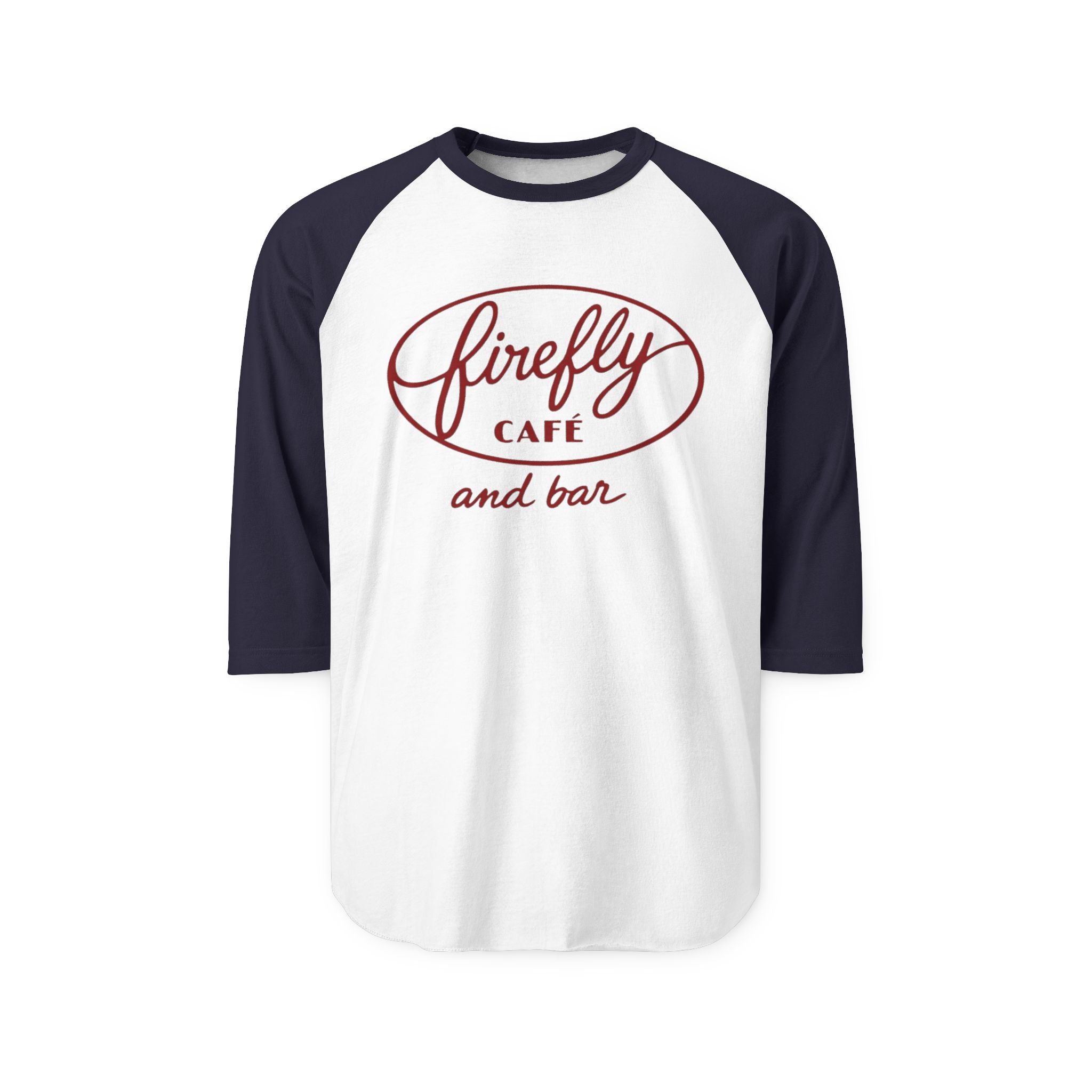 FIREFLY CAFE and bar - Baseball Shirt