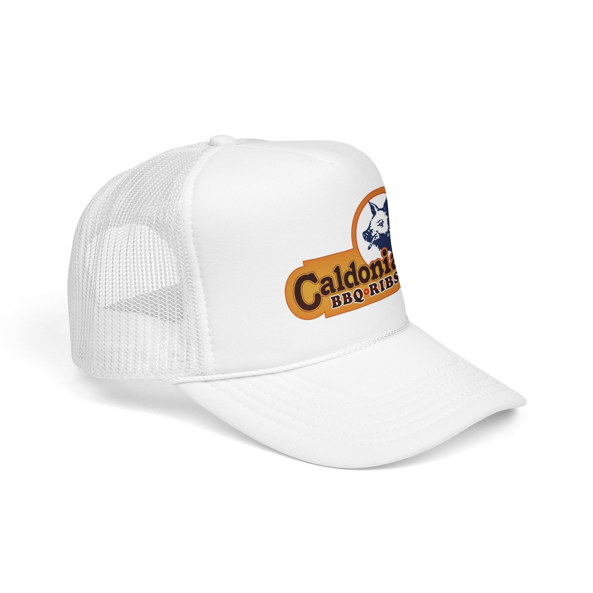 Caldonia's color Trucker Hat — Vintage Sailboat Foam Cap