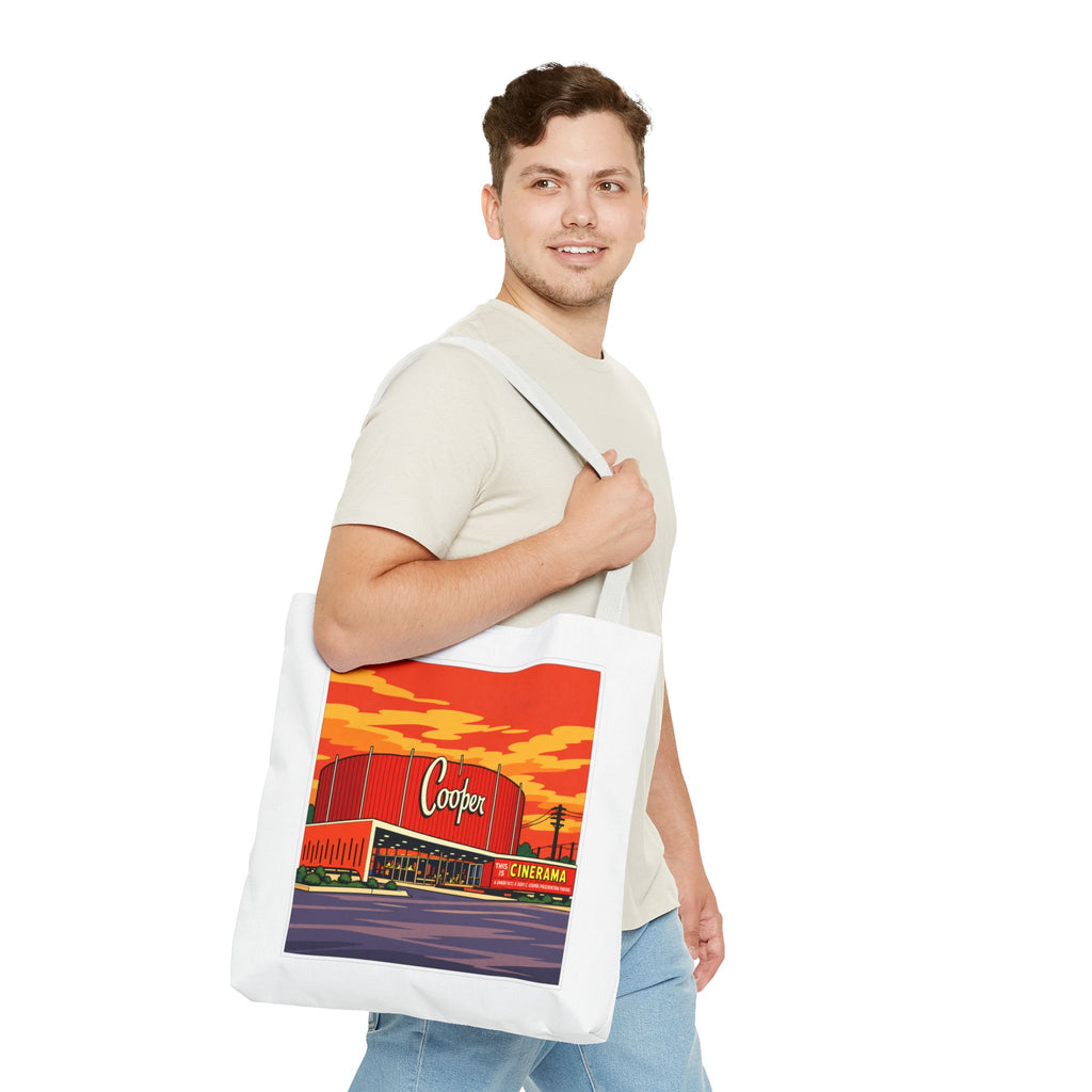 Cooper Theater (comic pop style) Tote