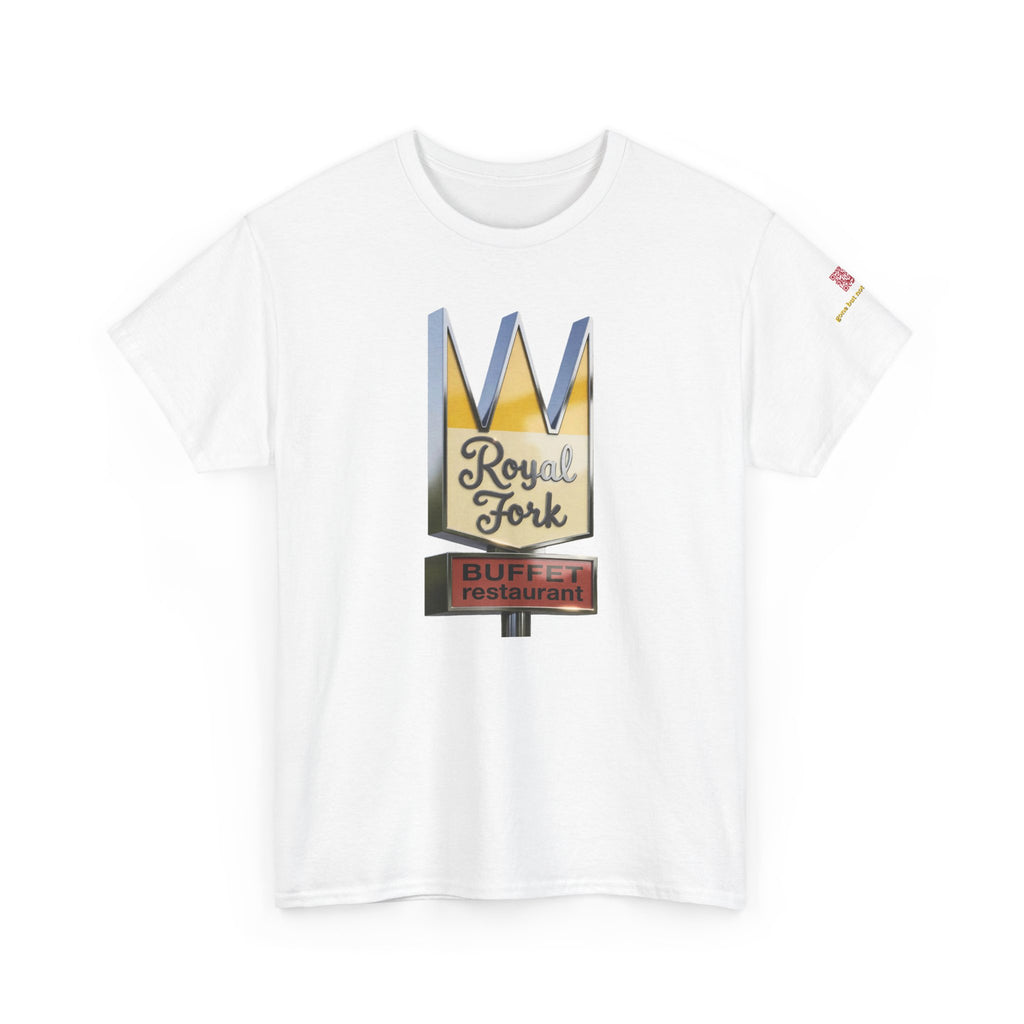 Royal Fork restaurant pop-art design - vintage Denver gear
