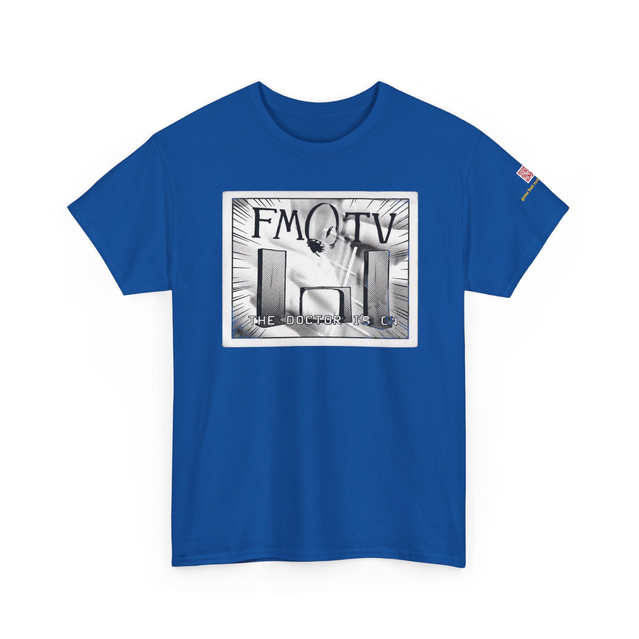 FM/TV (B/W comic style) - vintage Denver gear