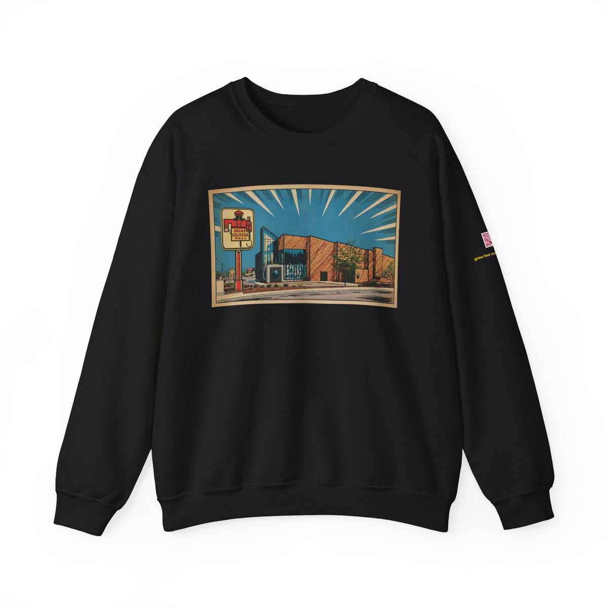 Organ Grinder - comics style | Native303 Sweatshirt