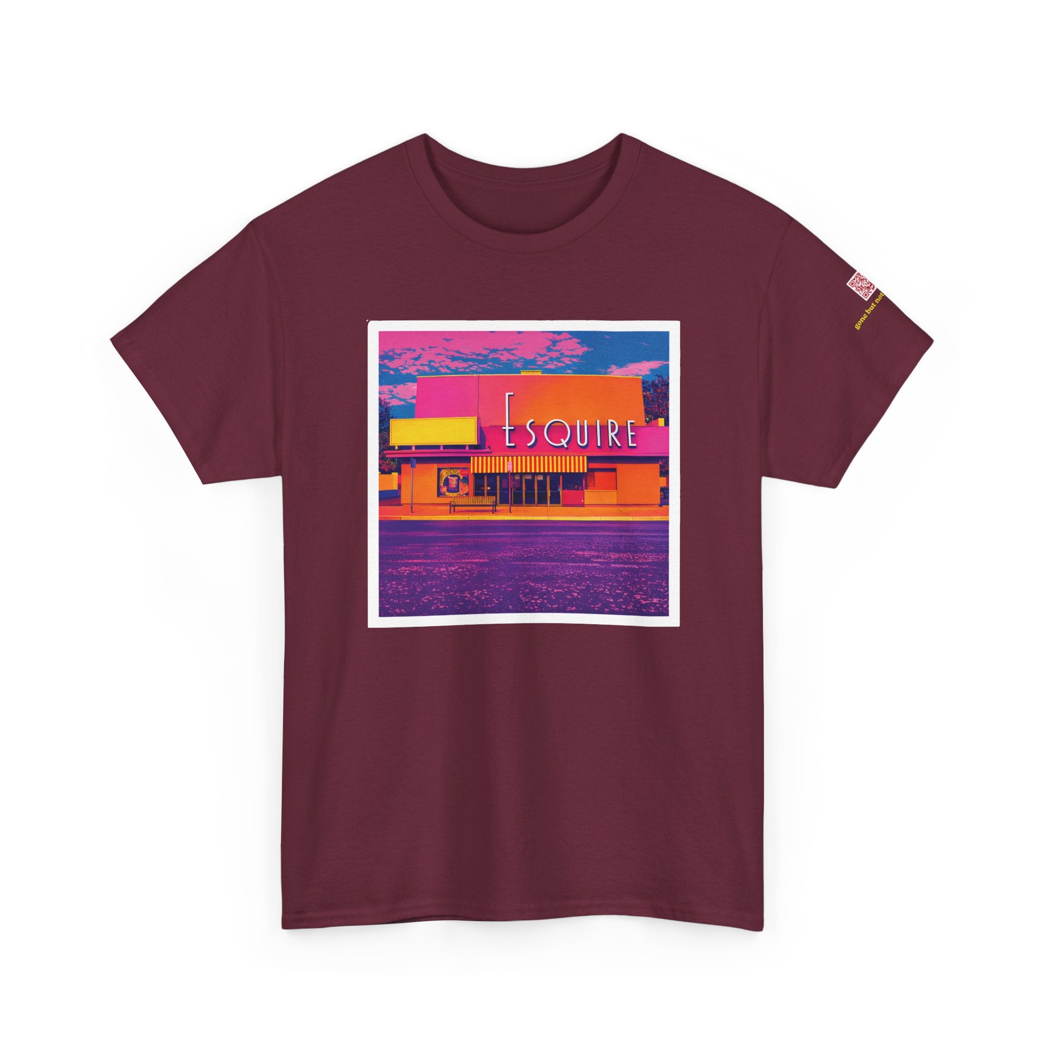 Esquire Theater neon pop art - vintage Denver gear