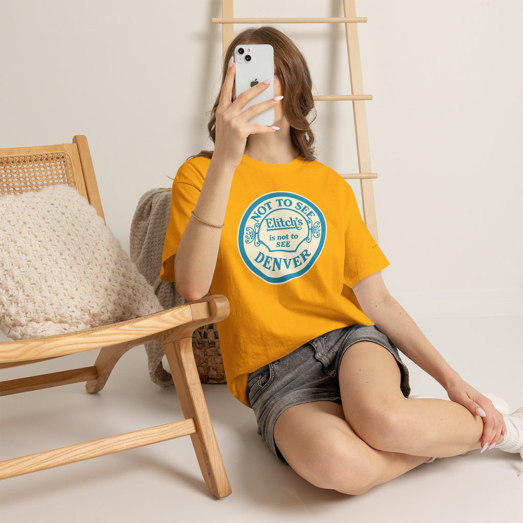 Elitch Gardens TURQUOISE- vintage Denver gear