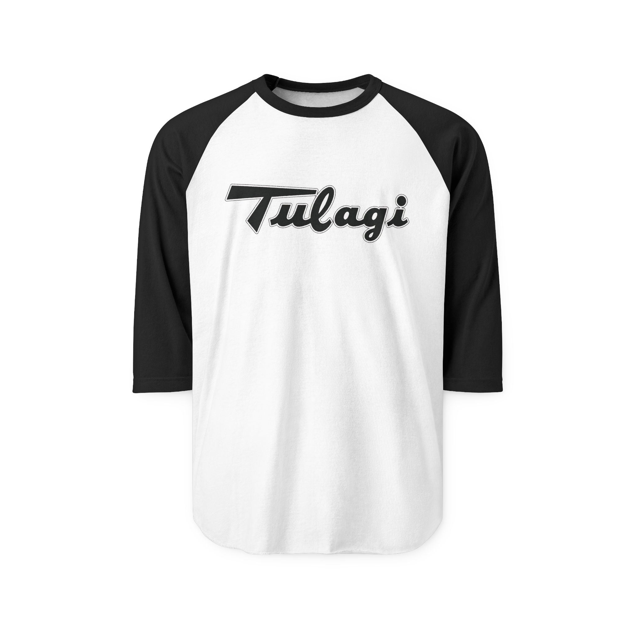 TULAGI BLACK LOGO | vintage Denver Retro Baseball Tee