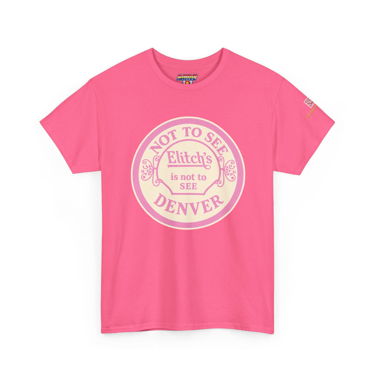Elitch Gardens PINK - vintage Denver gear
