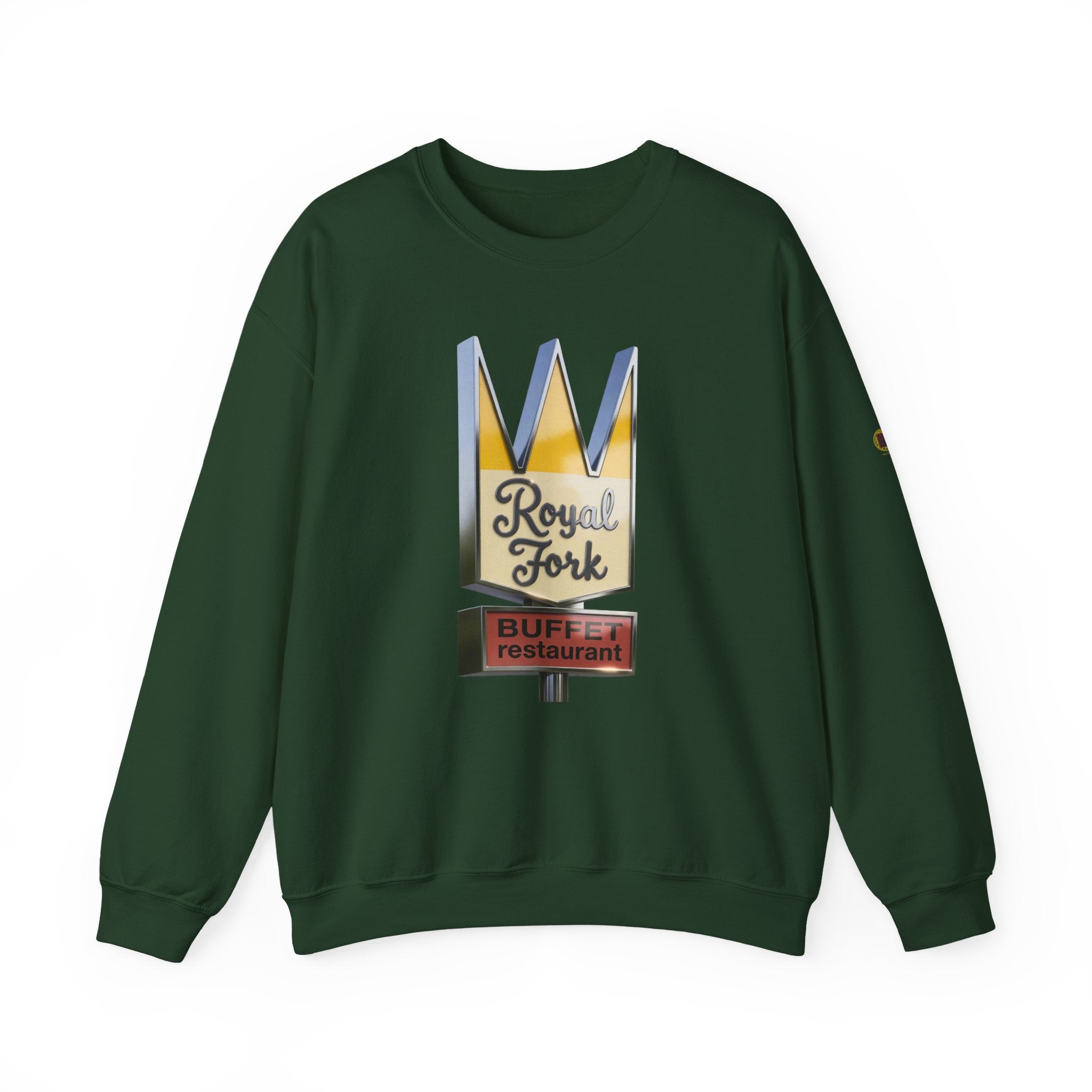 Royal Fork restaurant hi resolution digital style  | Native303 Sweatshirt
