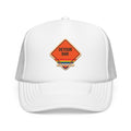 Detour Bar Trucker Hat — Vintage Sailboat Foam Cap