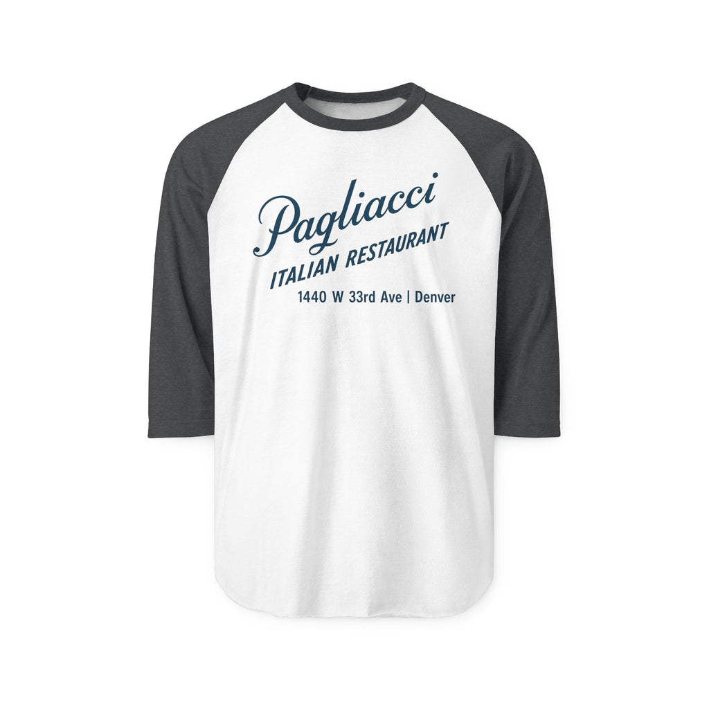 PAGLIACCI Italian restaurant - Baseball Shirt