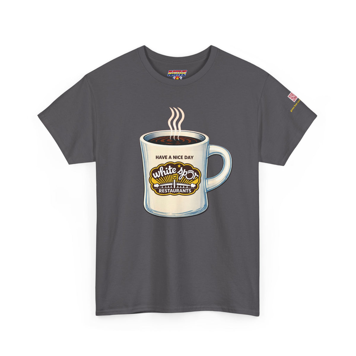White Spot Mug - vintage Denver gear