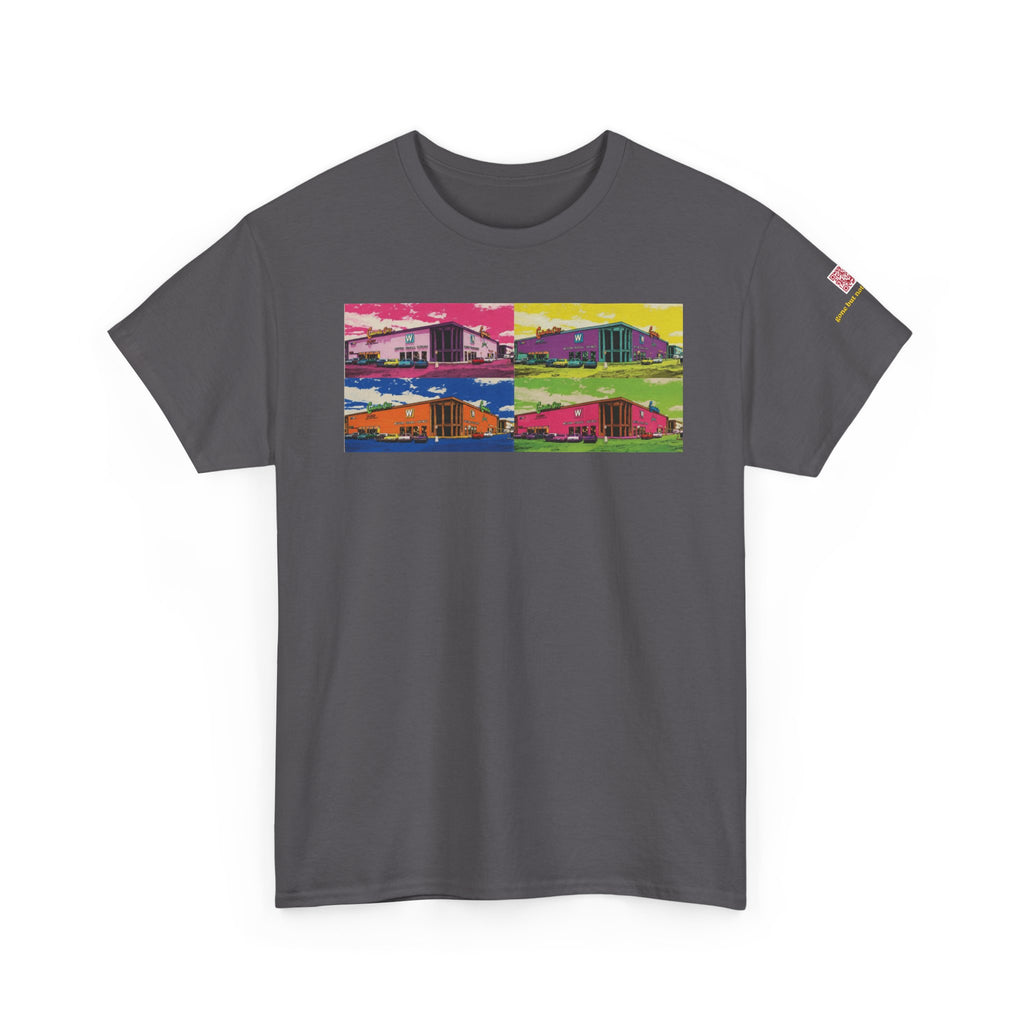 Cinderella City pop-art collage - vintage Denver gear