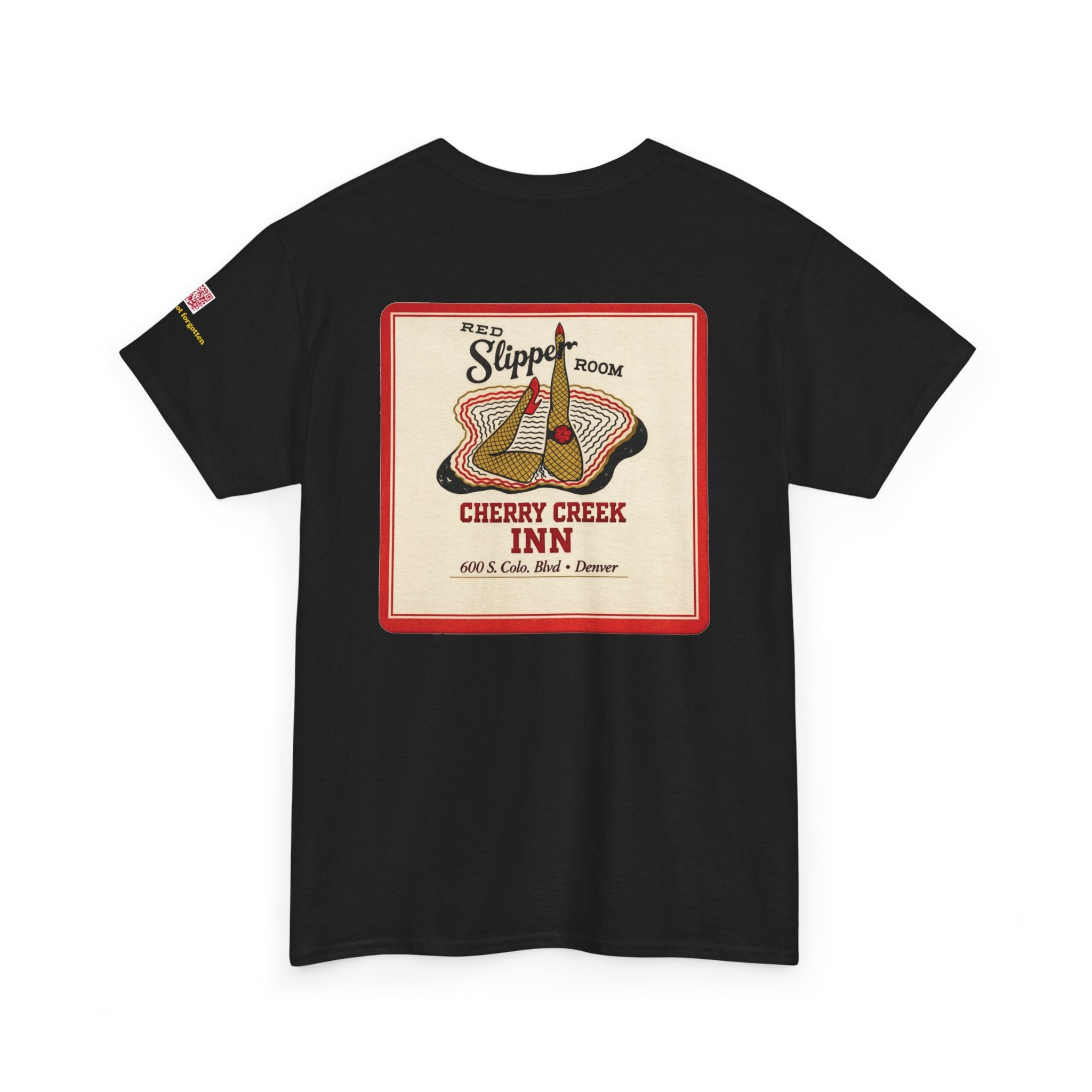 CHERRY CREEK INN - RED SLIPPER - vintage Denver gear