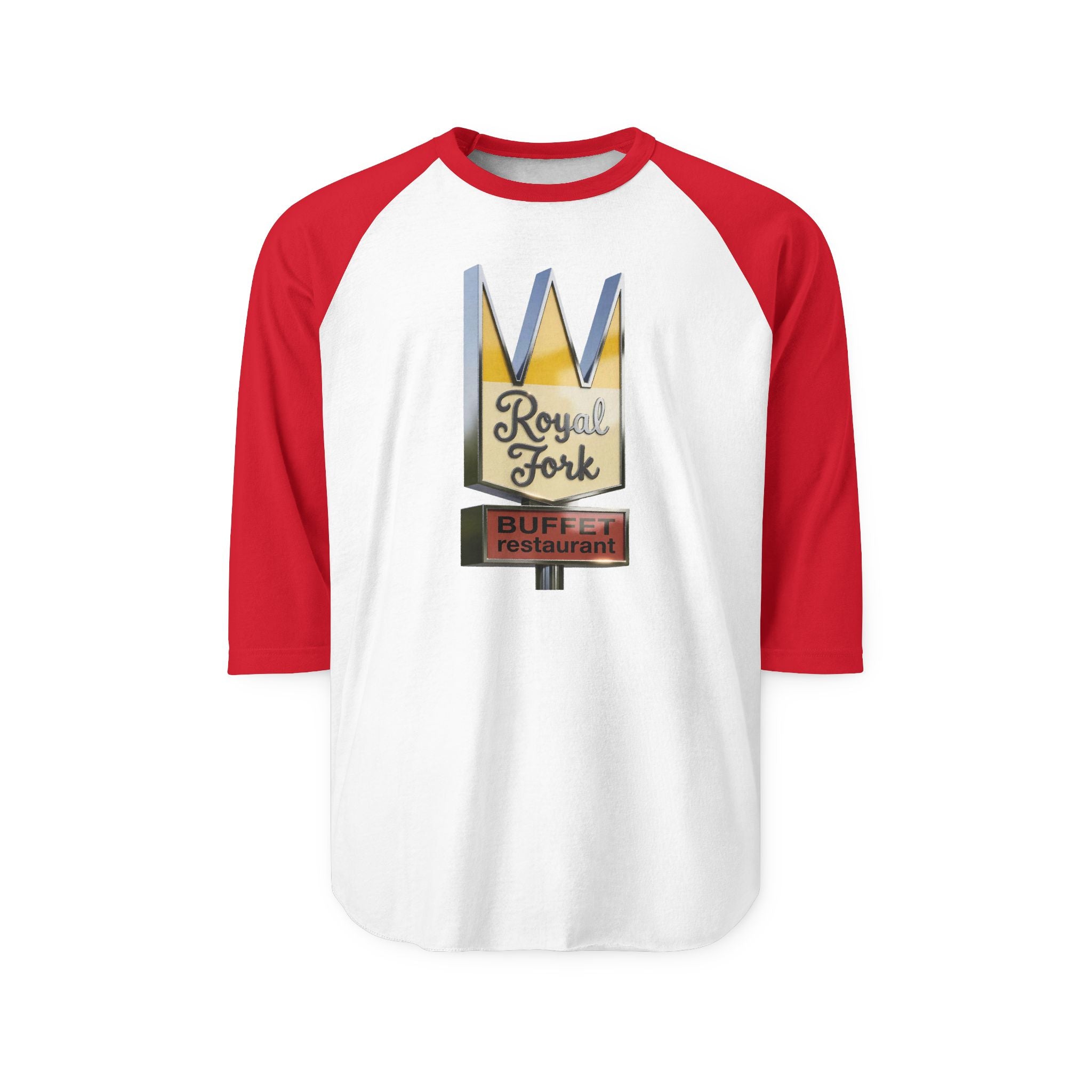 ROYAL FORK Restaurant| Retro Baseball Tee