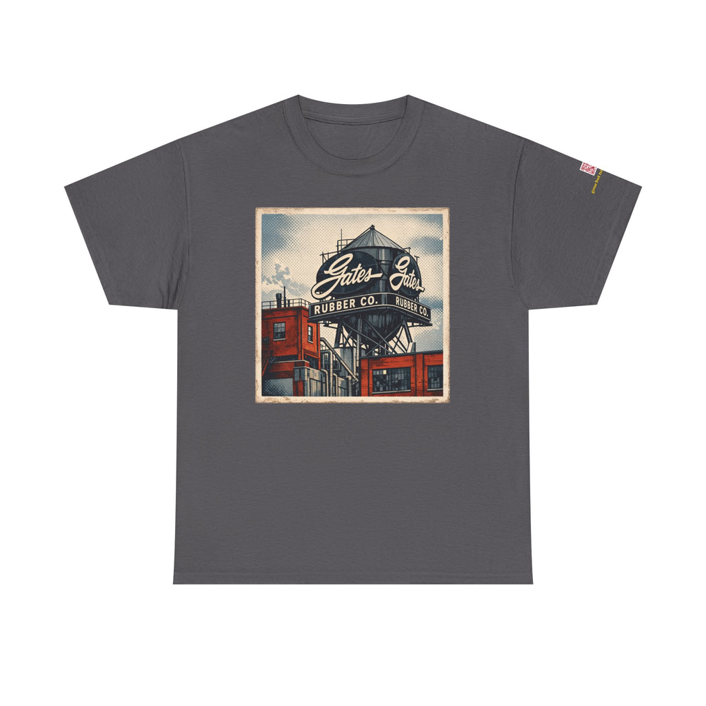Gates Rubber Company water tower - vintage Denver gear