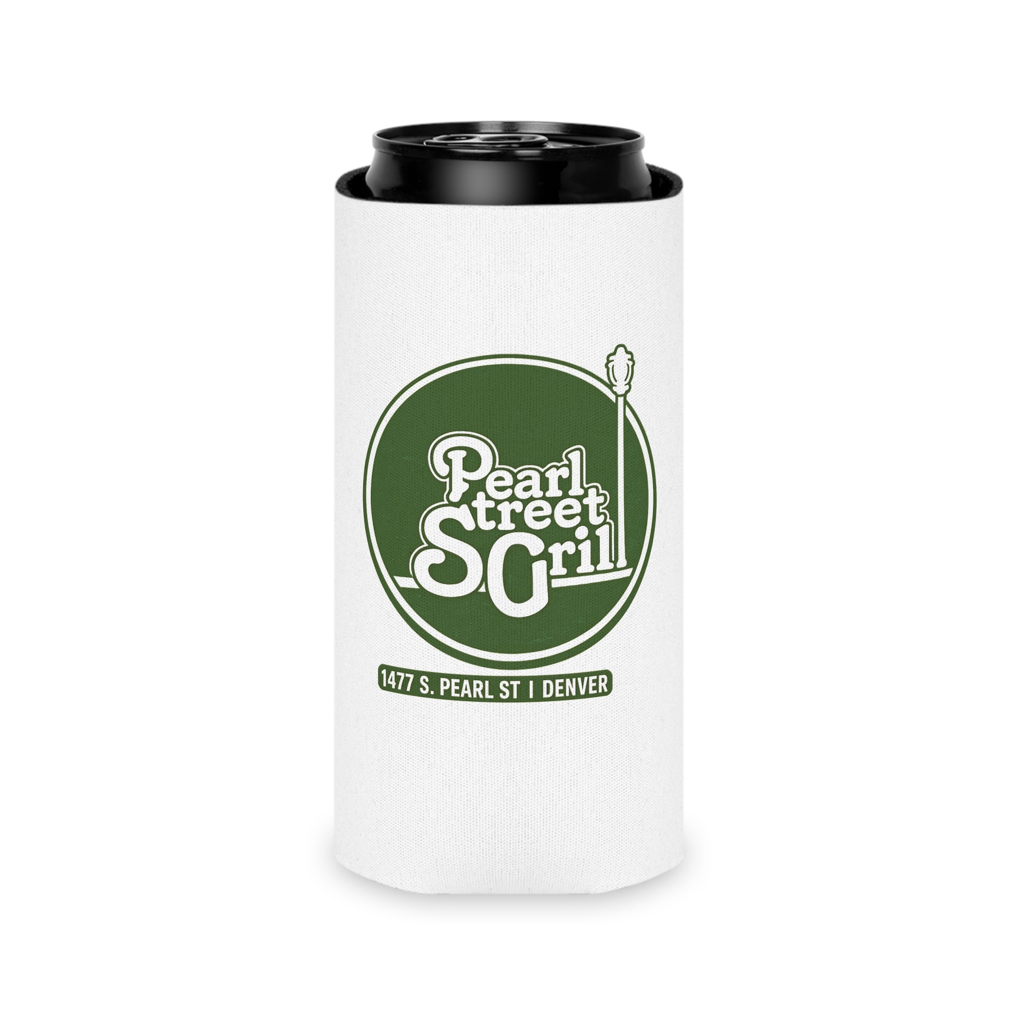 Pearl Street Grill Can Cooler —  Native303 Vintage Denver