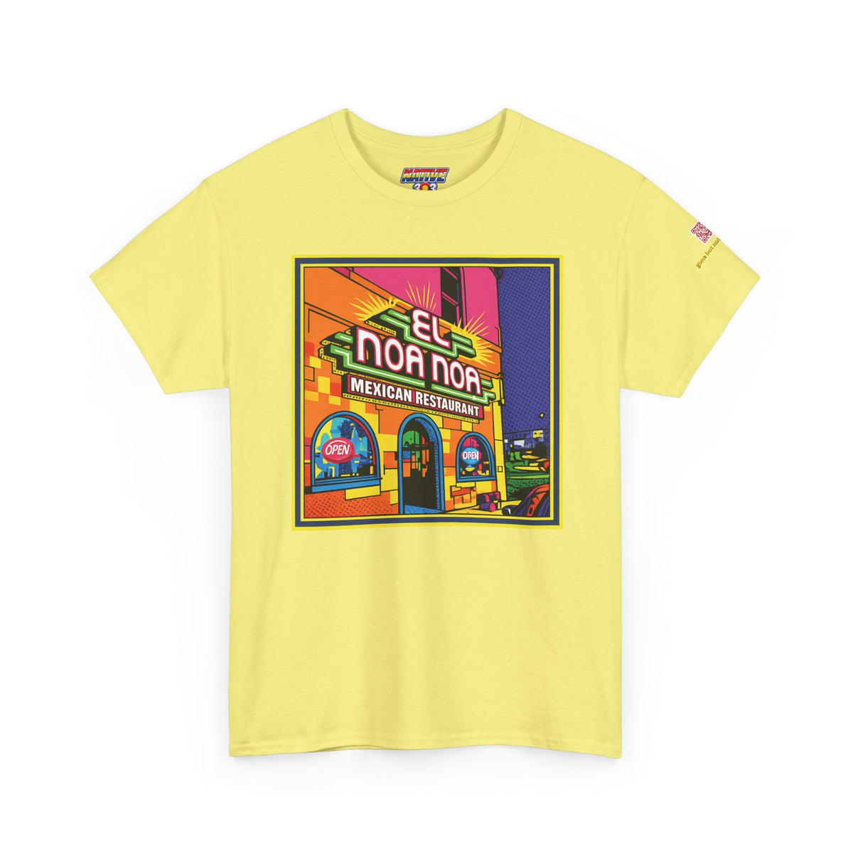 El Noa Noa -neon- Mexican restaurant - vintage Denver gear