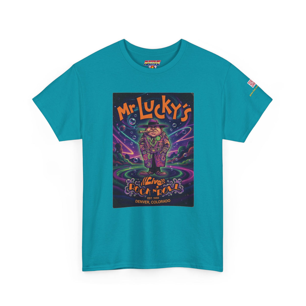 Mr Luckys black light acid trip - vintage Metro Denver gear