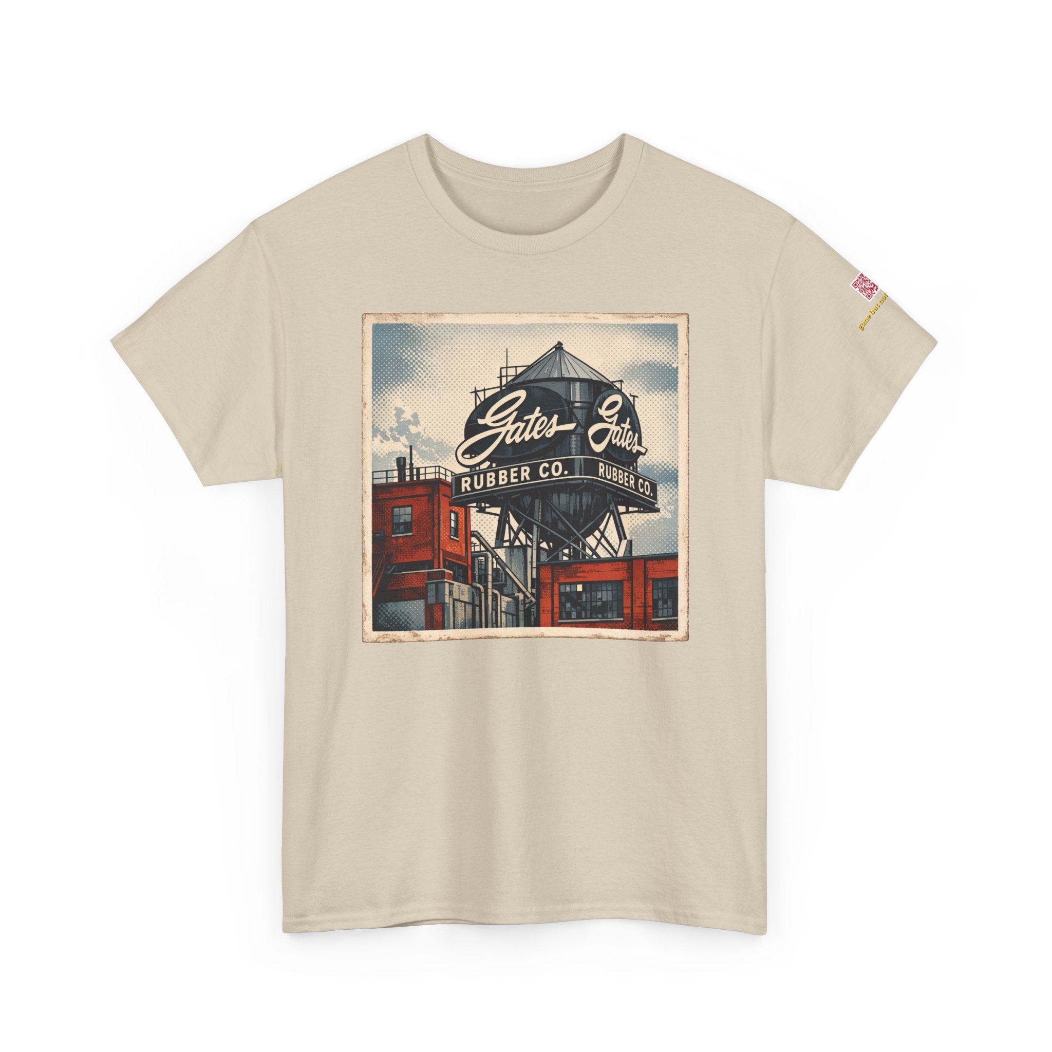 Gates Rubber Company water tower - vintage Denver gear