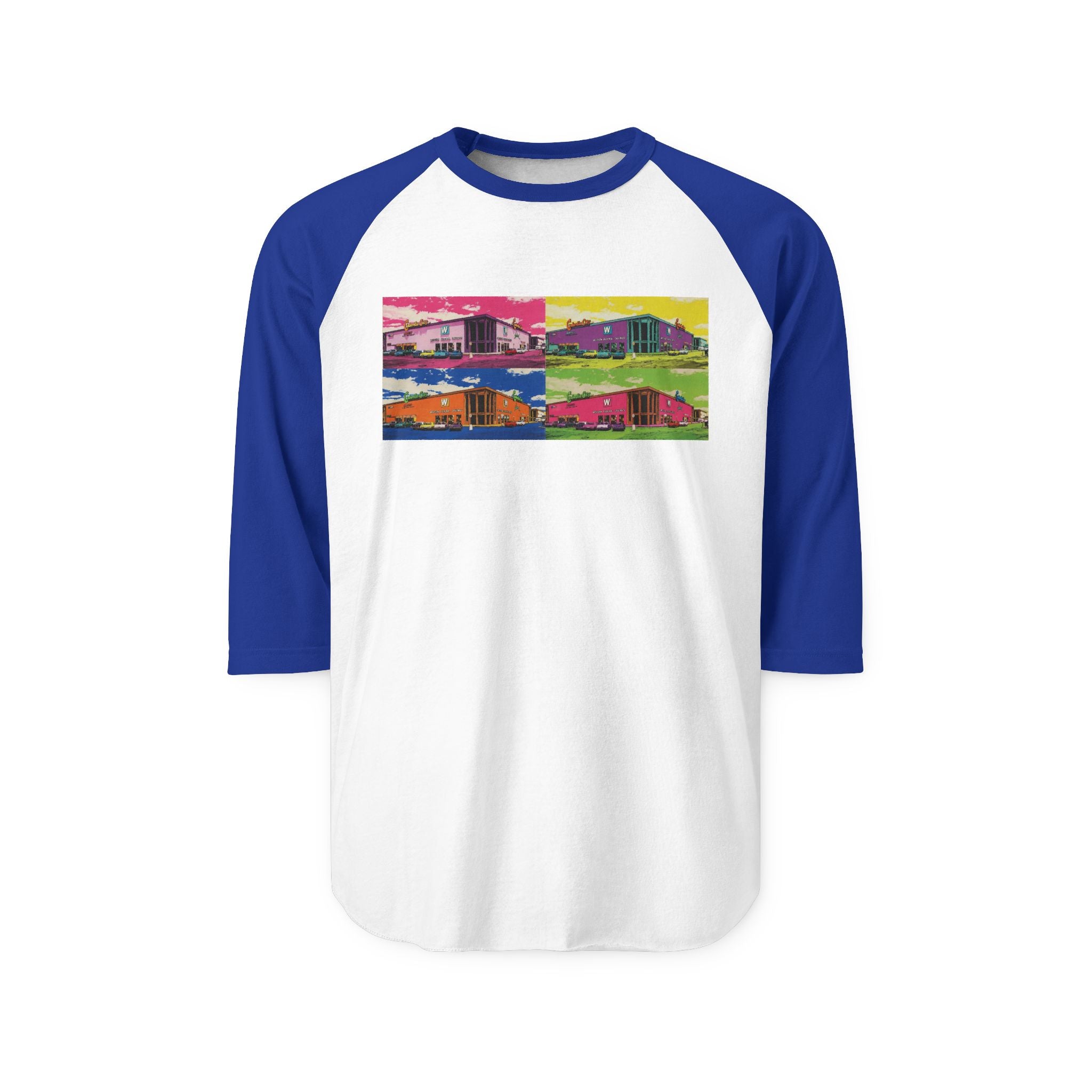 CINDERELLA CITY MALL COLLAGE | Retro Baseball Tee