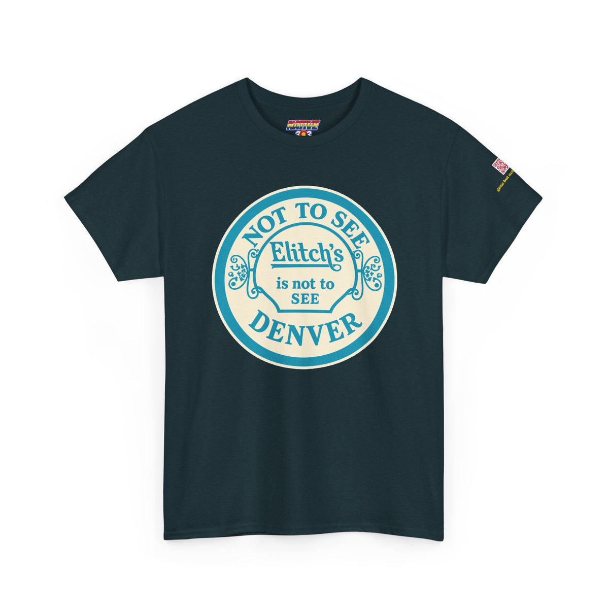 Elitch Gardens TURQUOISE- vintage Denver gear