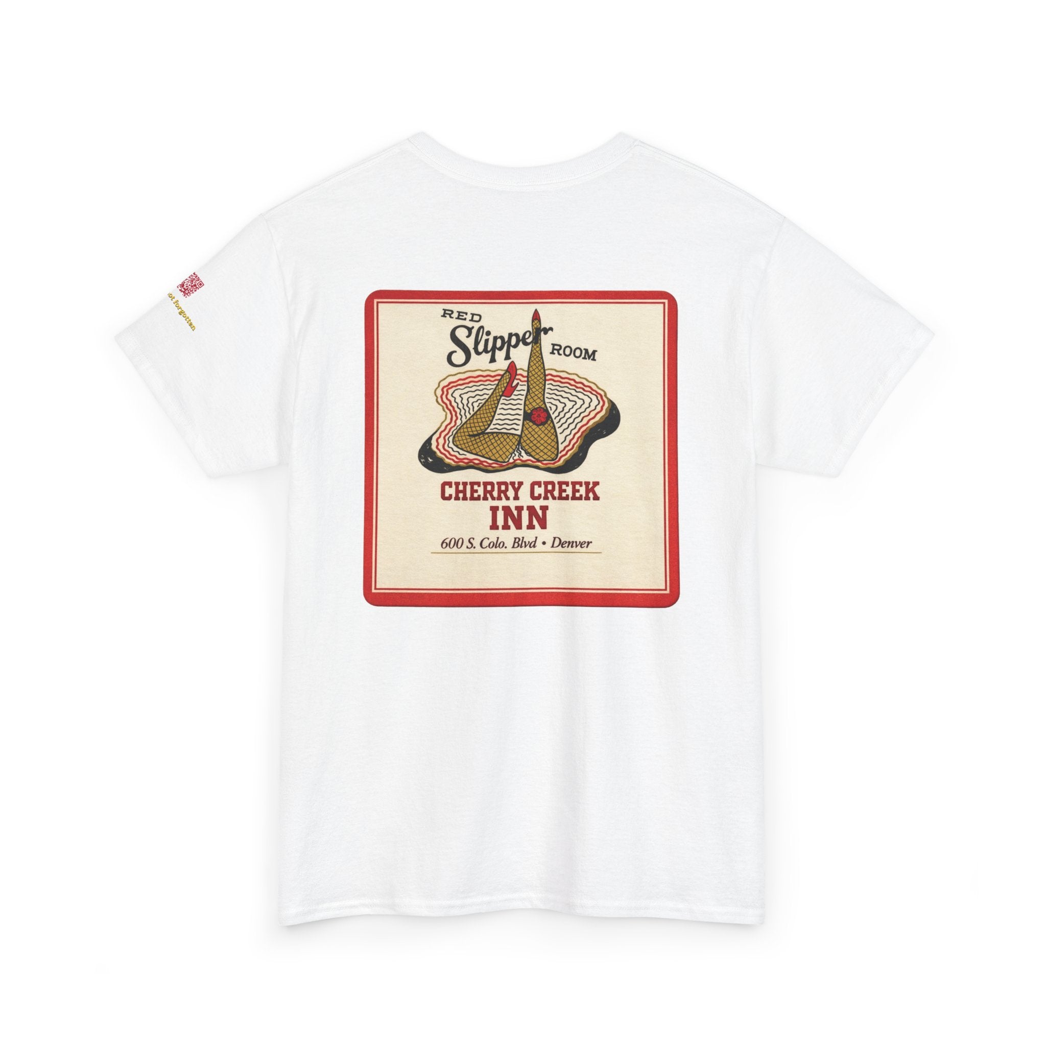 CHERRY CREEK INN - RED SLIPPER - vintage Denver gear