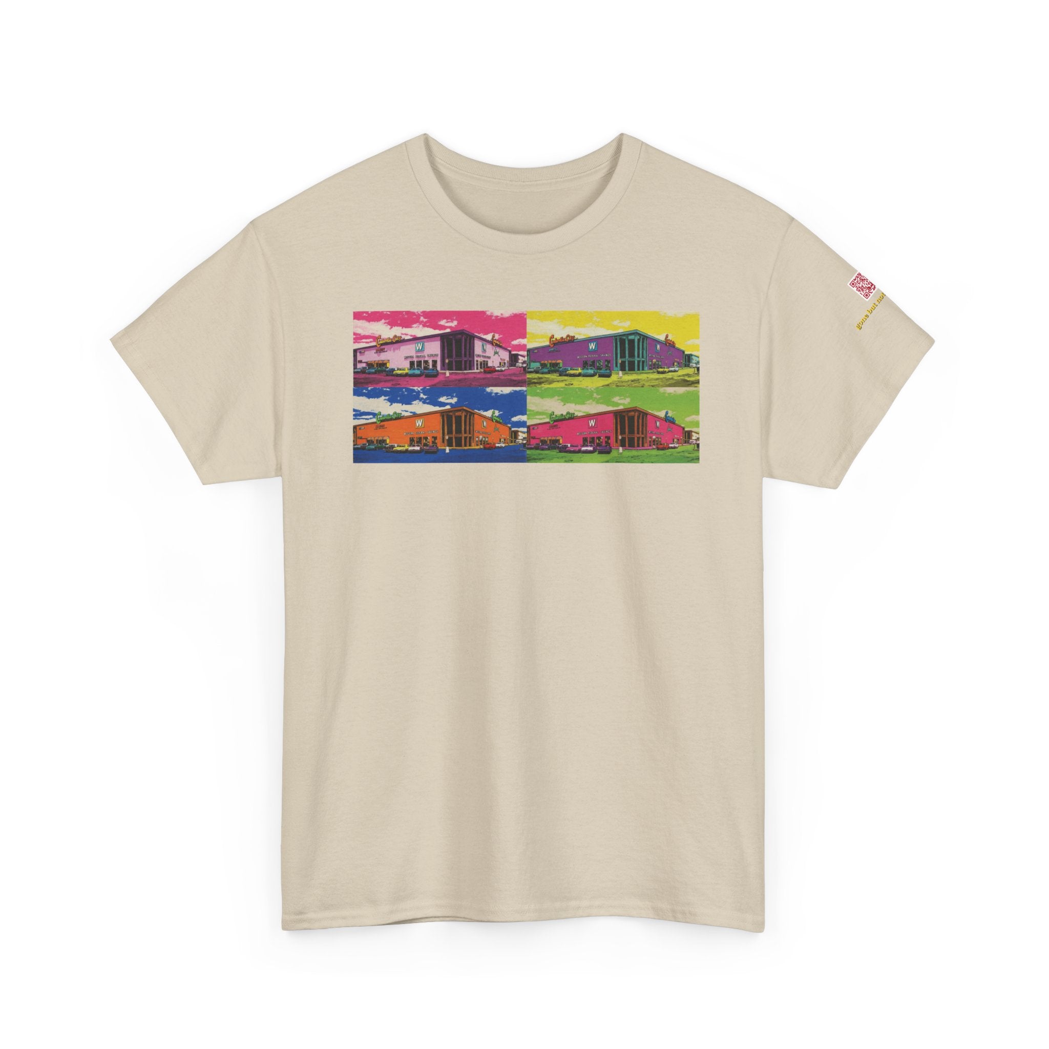 Cinderella City pop-art collage - vintage Denver gear