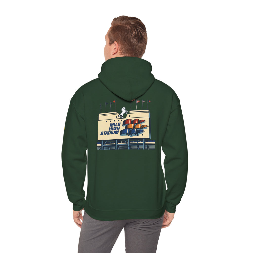MILE HIGH STADIUM | Unisex Heavy Blend™ Hooded Sweatshirt