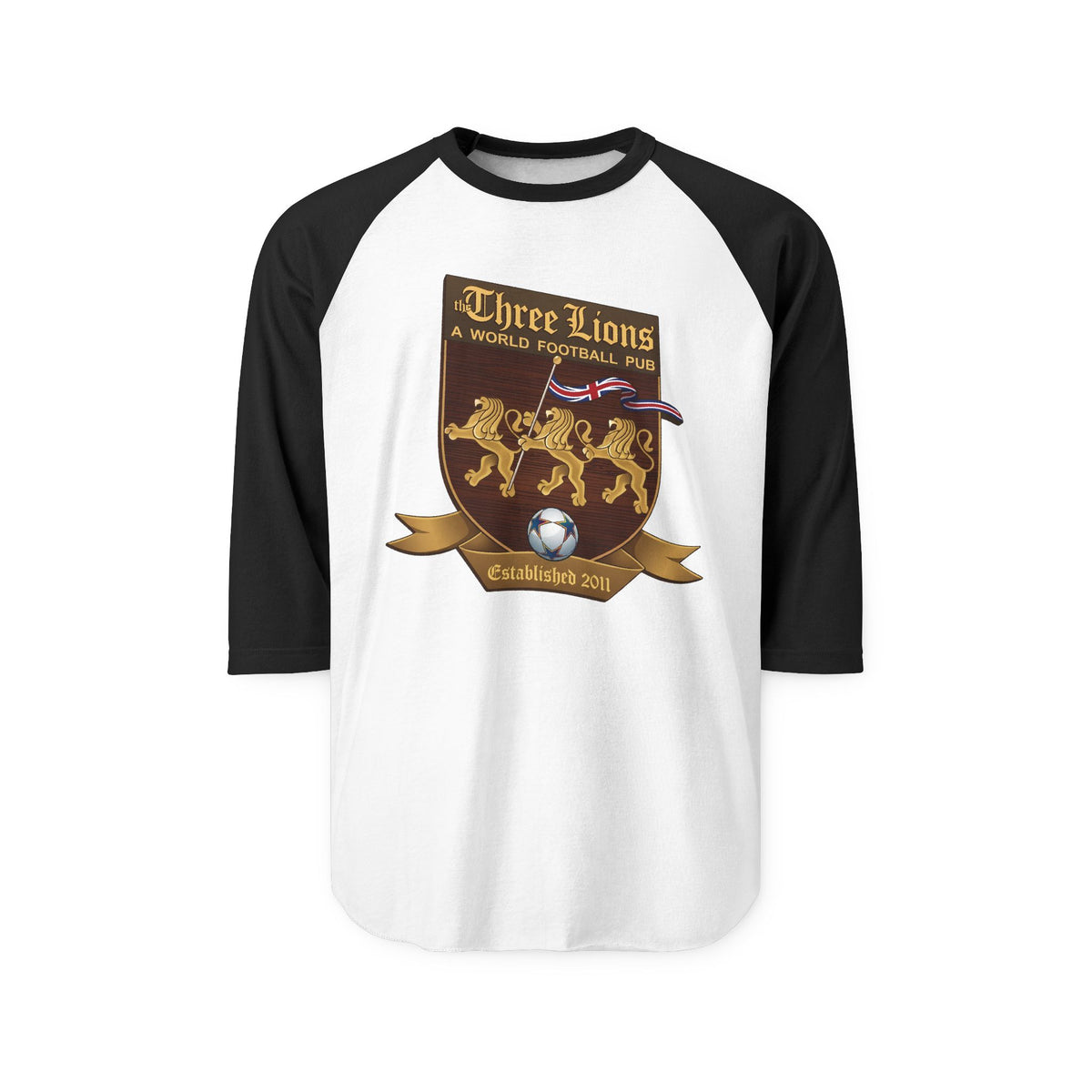 THREE LIONS PUB - Baseball Shirt