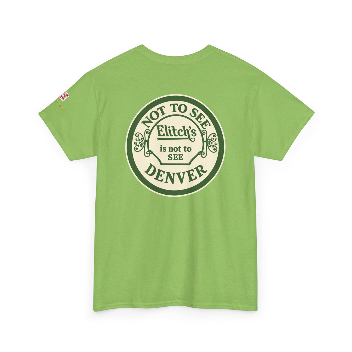ELITCH GARDENS GREEN - vintage Colorado gear