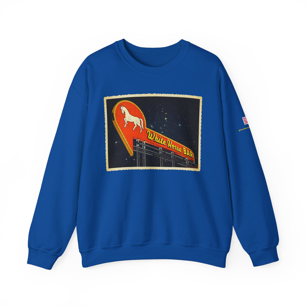 White Horse Bar sign | Native303 Sweatshirt