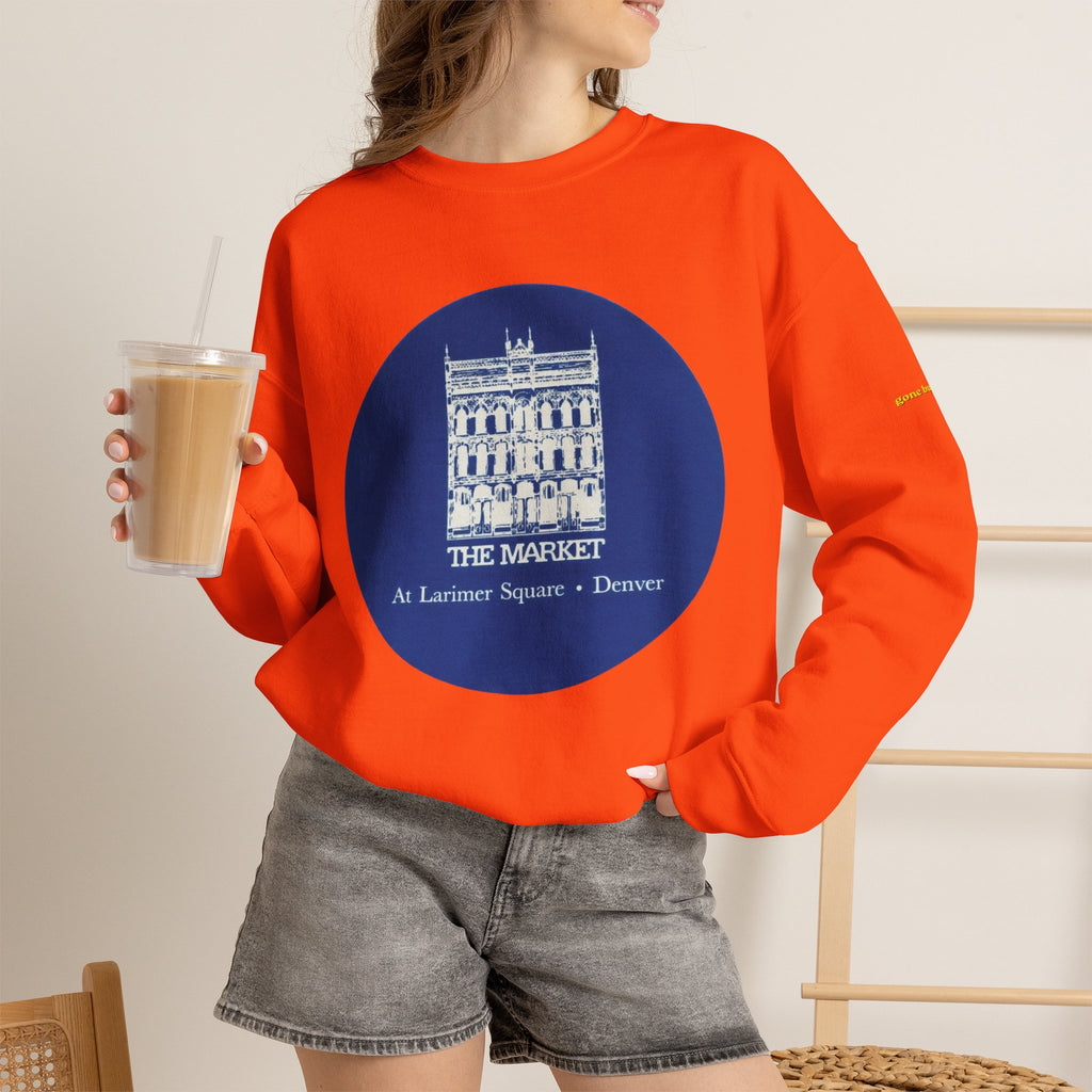 The Market - blue coaster | Native303 Sweatshirt