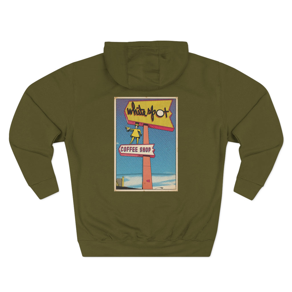 THE WHITE SPOT sign Hoodie