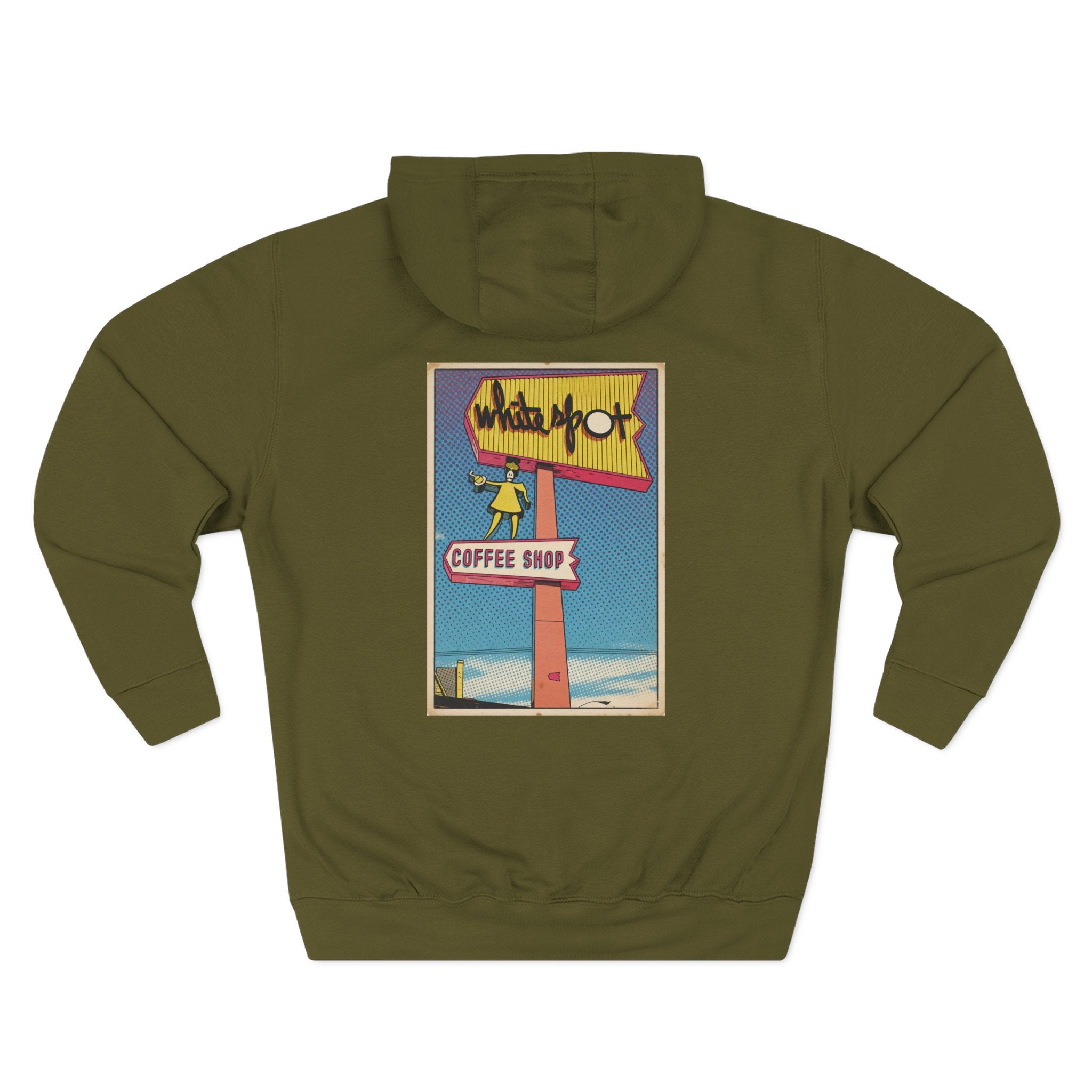 THE WHITE SPOT sign Hoodie