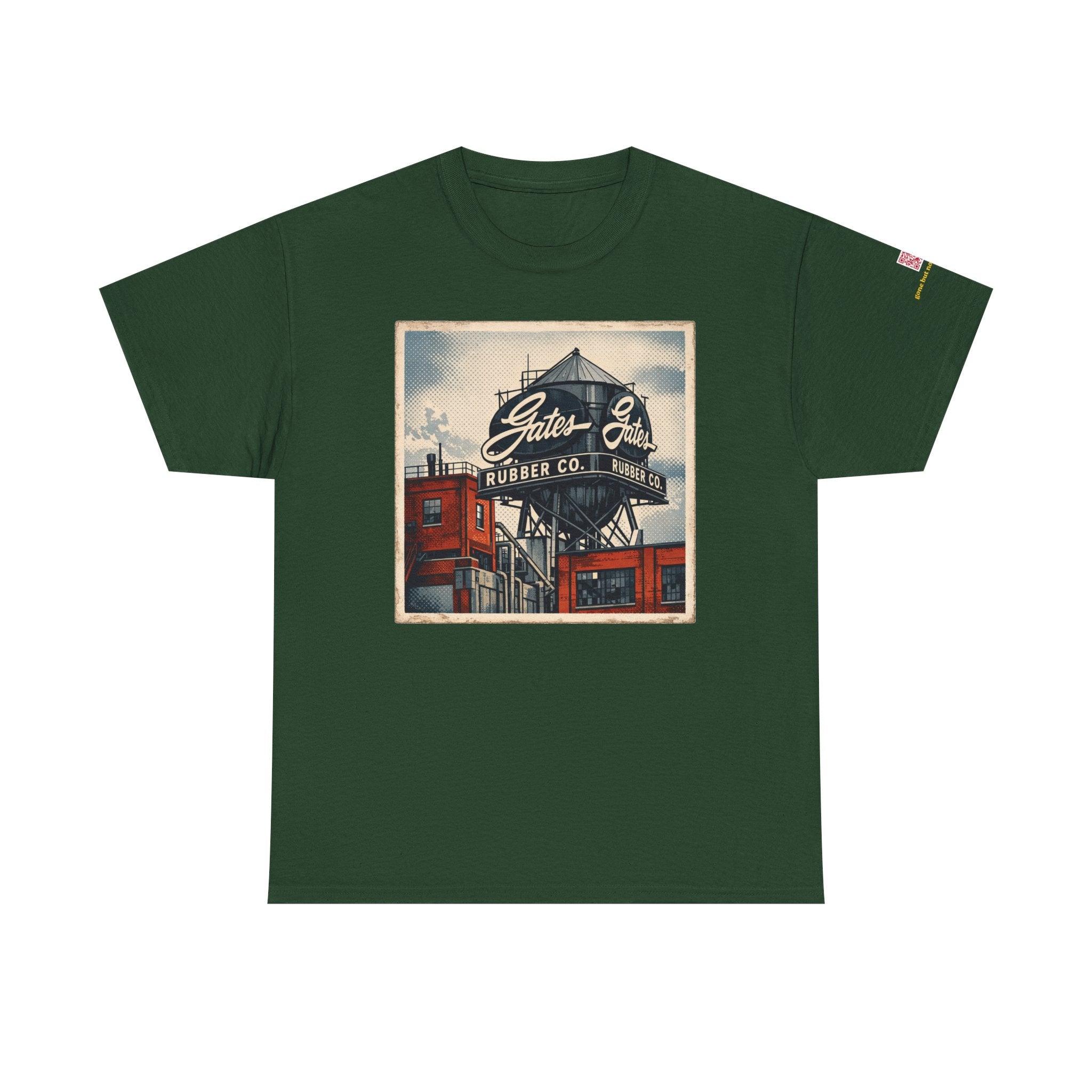 Gates Rubber Company water tower - vintage Denver gear