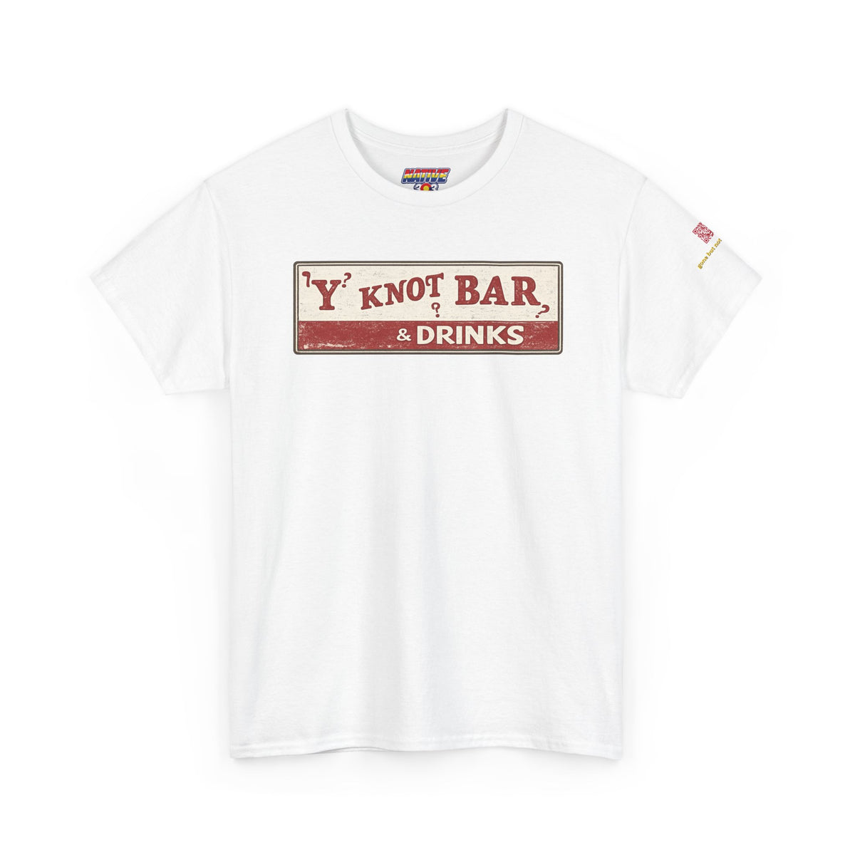 Y Not Bar and drinks - vintage Denver gear