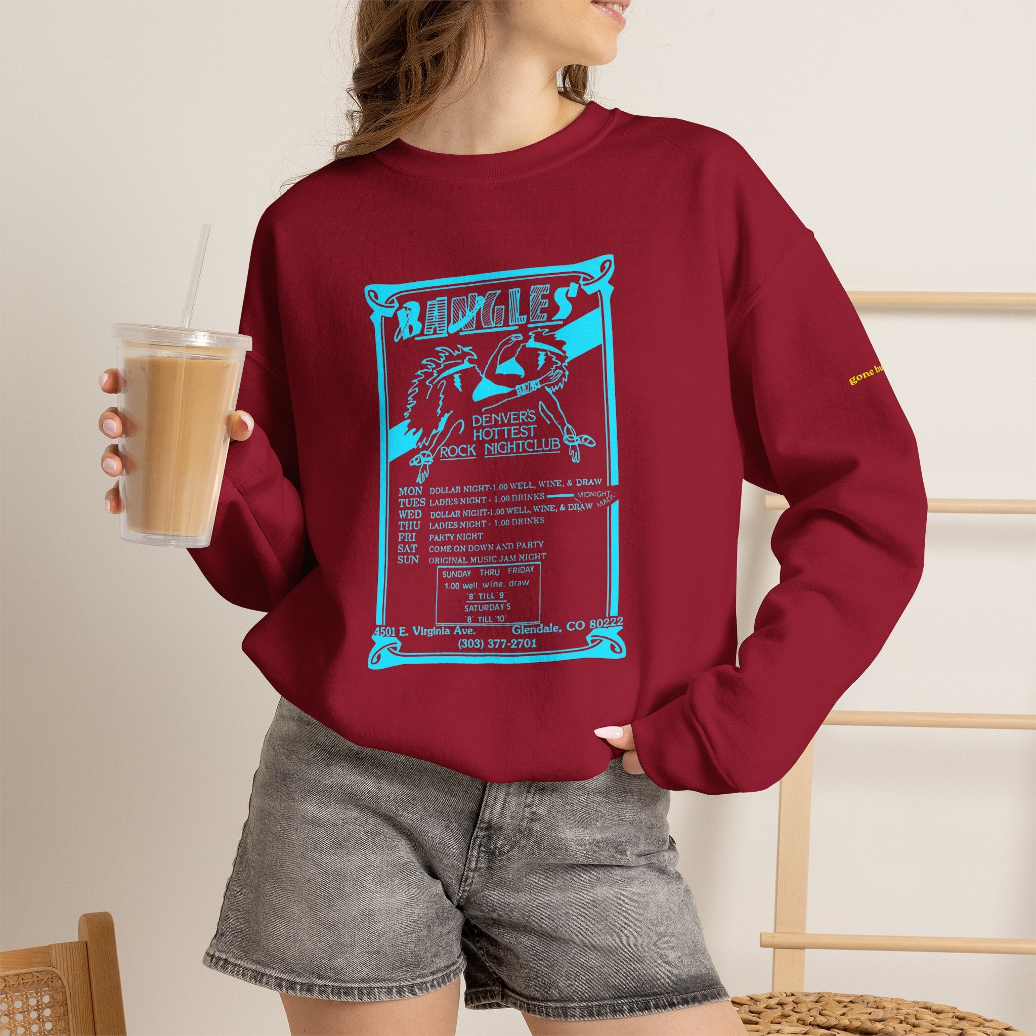 Bangle’s (blue)  | Native303 Sweatshirt
