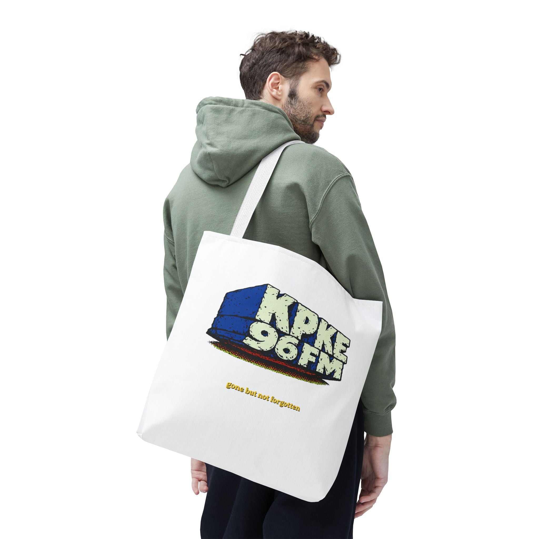 96 FM KPKE Tote