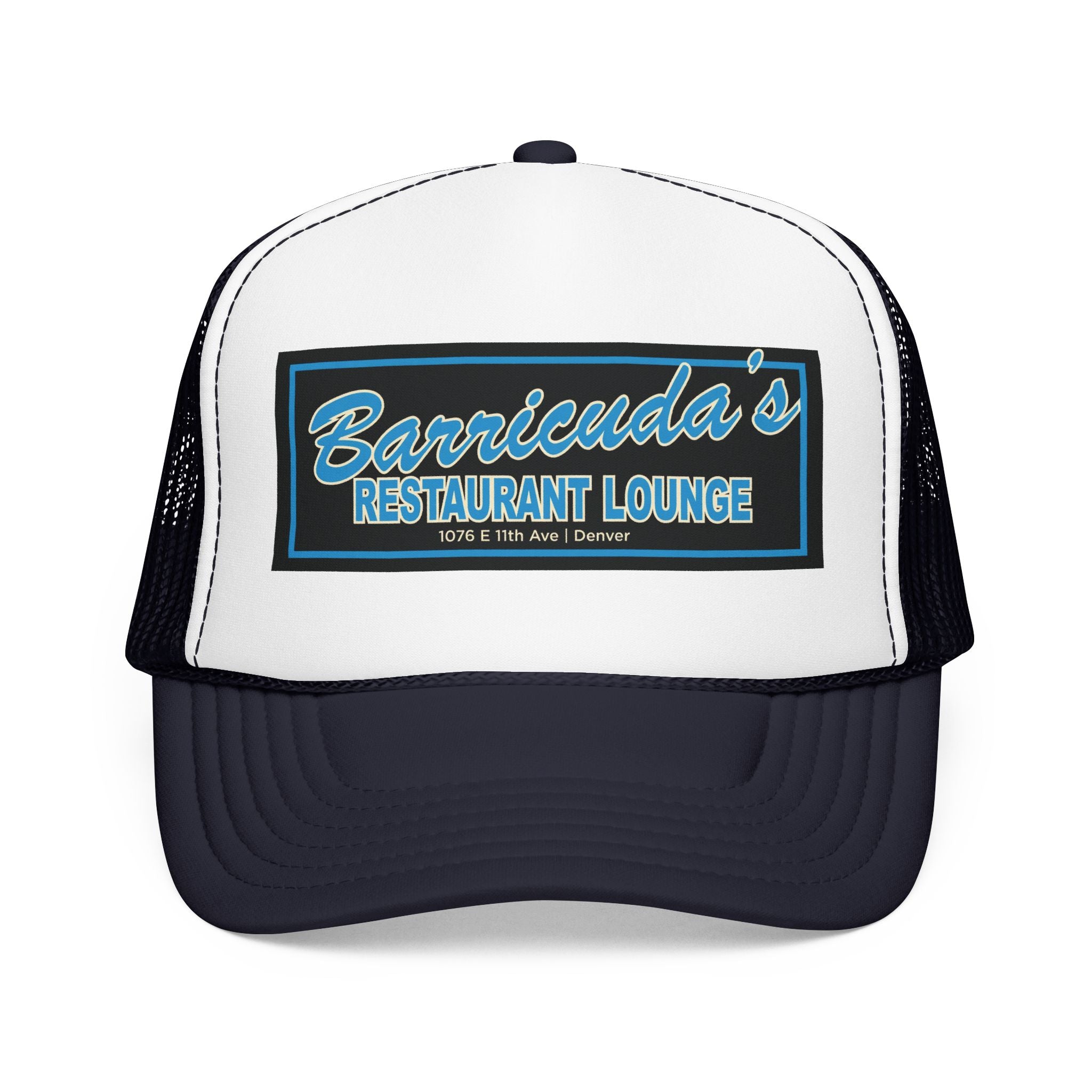 Barricuda's Trucker Hat — Vintage Sailboat Foam Cap