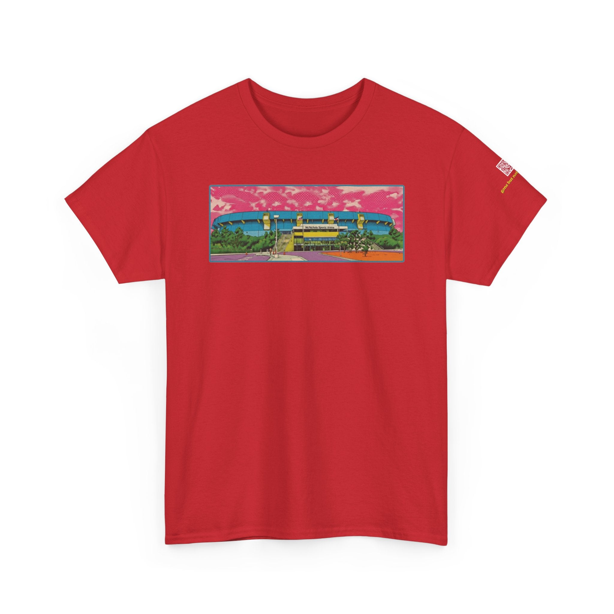 McNichols Arena - retro pop-art imagining - vintage Denver gear