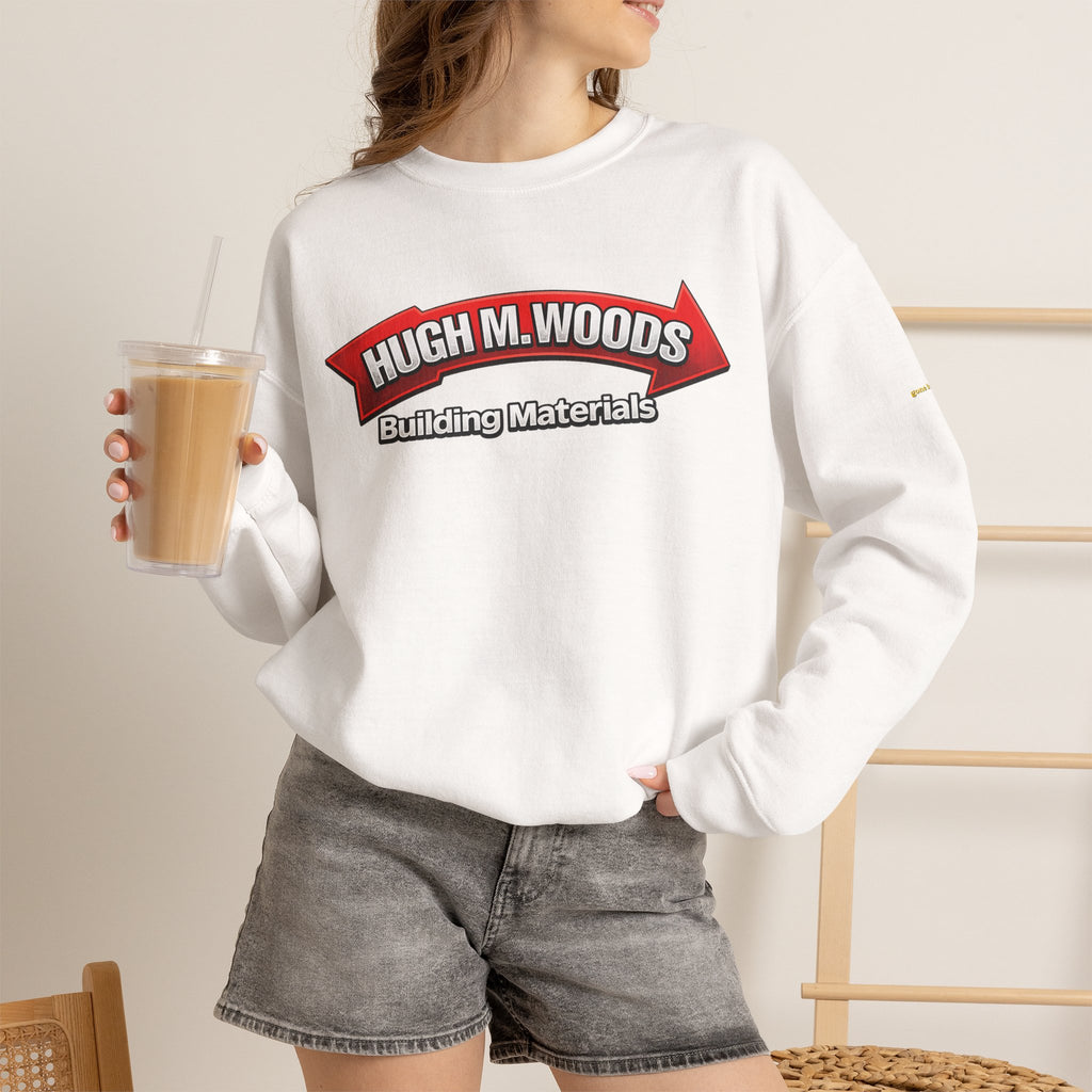Hugh M Woods logo | Native303 Sweatshirt