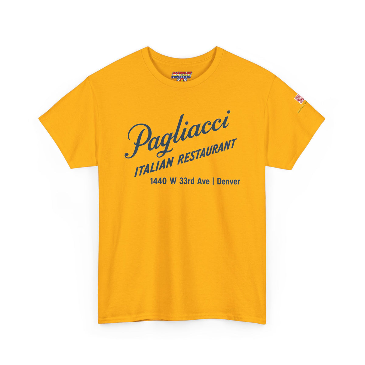 Pagliacci Italian restaurant - vintage Denver gear