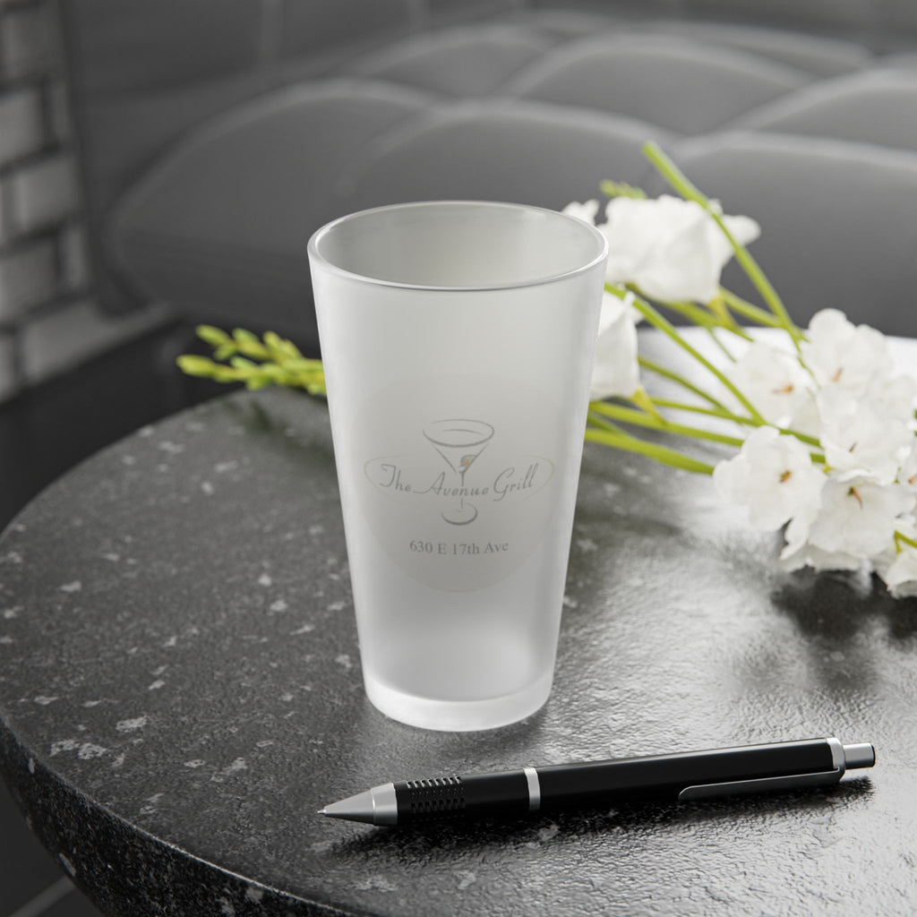 THE AVENUE GRILL | Frosted Pint Glass 16oz